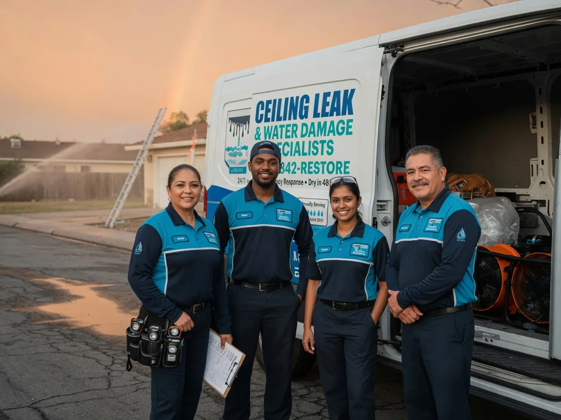 Ceiling Leak Cleanup company in Maud, TX